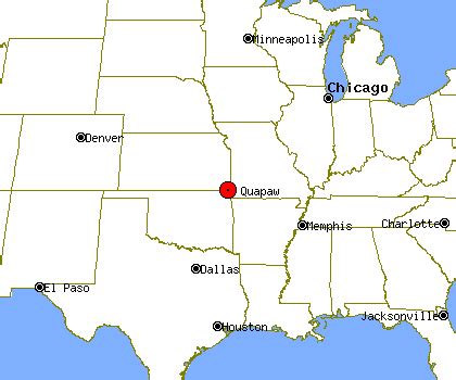 Map Of Quapaw