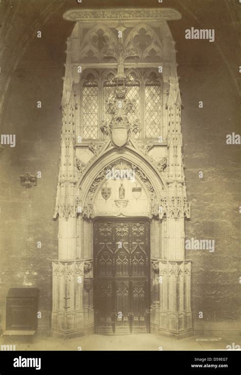 Bourges Cathedral Portal (Interior Stock Photo - Alamy