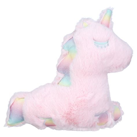 Rainbow Pink Unicorn Scented Furry Plush - Walmart.com