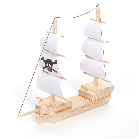 Wooden Model Pirate Ship Kit by Creatology™ | Michaels