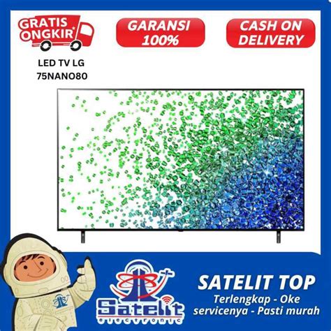 Jual 75 Inch Led Tv Lg 75nano80 Di Seller Satelit Electronic Official Store - Satelit Electronic ...