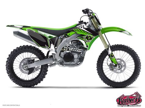 Kawasaki 125 KX Dirt Bike Factory Graphic Kit - Kutvek Kit Graphik