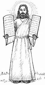 Free Printable Moses Coloring Pages For Kids sketch template