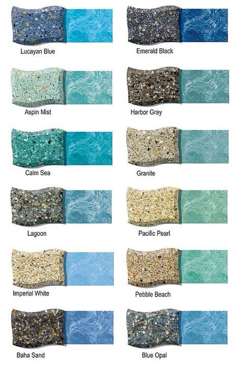 11 Best Pool plaster colors ideas | pool plaster, pool colors, pool finishes