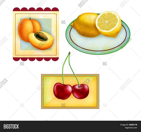 Fruit Labels Image & Photo (Free Trial) | Bigstock