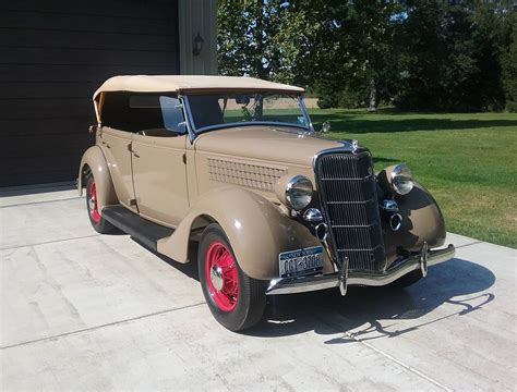 Award-Winning 1935 Ford Model 48 DeLuxe Phaeton Touring Car - Hemmings.com