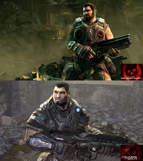 Gears of War 3 versus Gears of War 2: HD Screenshot comparison