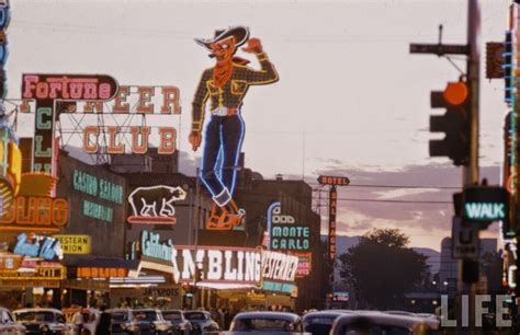 Vintage color photographs show the early days of Las Vegas' nightlife ...