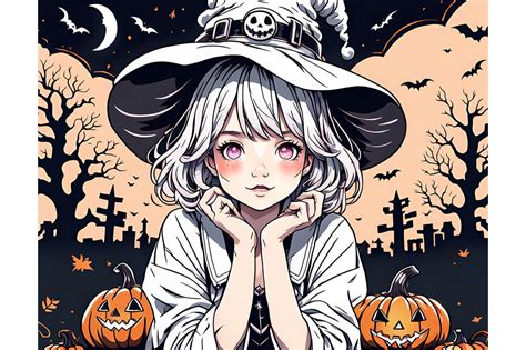 Cute Illustration for Halloween Graphic by A.I Illustration and ...