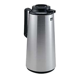 Amazon.com: Zojirushi Brushed Stainless Steel Brew Thru Lid Thermal Carafe, 64 Ounce: Thermos ...