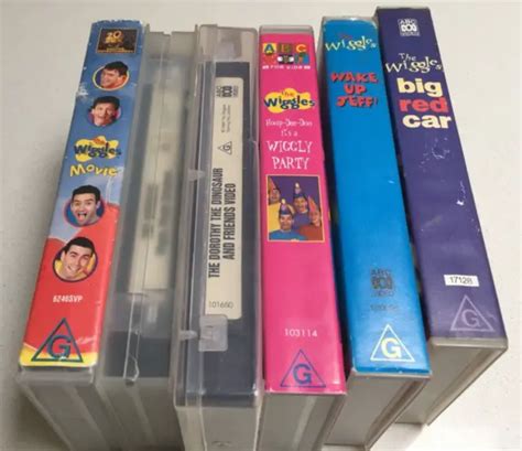 THE WIGGLES VHS Video Tapes- Lot-Wiggly Christmas Dorothy the dinosaur Friends $79.00 - PicClick AU