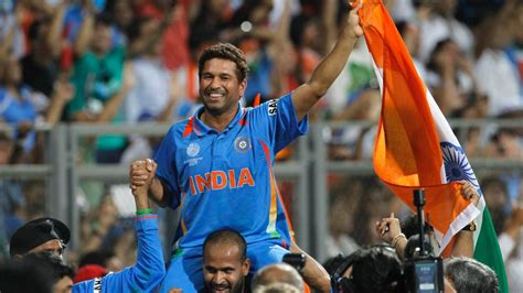 Sachin Tendulkar's 2011 World Cup victory shortlisted for Laureus Sporting Moment award - India ...