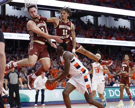 Syracuse basketball box score vs. Boston College - syracuse.com