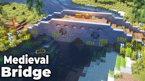 How to build an AWESOME Bridge in Minecraft 1.15 Survival World [SIMPLE Tutorial] - YouTube