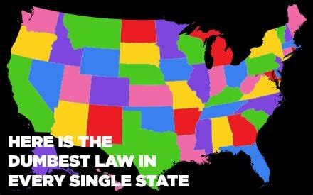 Weird Laws: Dumb, Stupid & Funny Laws in the US 🏛