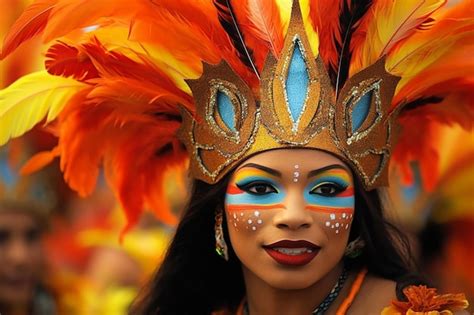 Premium AI Image | Brazilian carnival