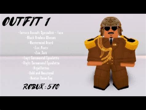 9 AWESOME ROBLOX "ARMY" OUTFITS!!!! - YouTube