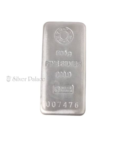 500g Fine Silver Bar - Silver Palace