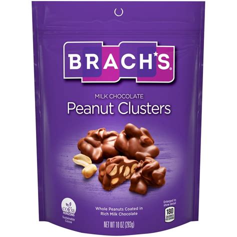 Brach's Milk Chocolate Peanut Clusters Candy, 10 oz (5 Count) - Walmart.com