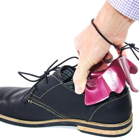 Replace your long handled shoe horn with the Foot Funnel