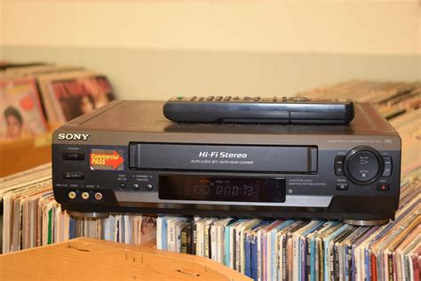 Sony SLV-N50 VCR VHS Player 4 Head Hi-Fi Stereo Video No Remote Tested ...