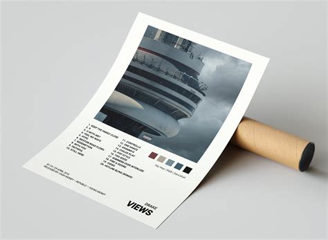 Drake - Views Album Cover Poster | Architeg Prints