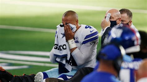 The NFL world was devastated for Dak Prescott after scary leg injury