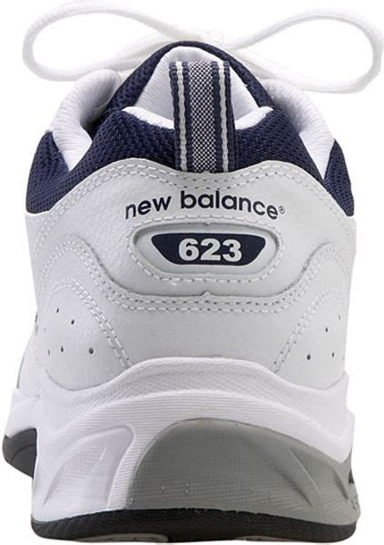 New Balance 623 Training Shoe in White for Men (white/navy) | Lyst