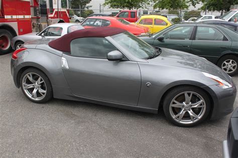 2011 GREY NISSAN 370Z CONVERTIBLE 2DR COUPE