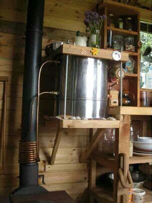 Homemade wood stove water heater! | Wood stove water heater, Tiny house ...