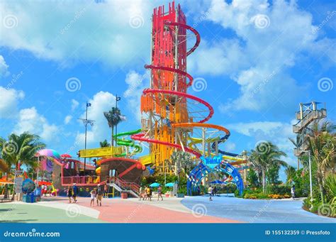 Perfect Day CocoCay Island and Waterpark Editorial Stock Image - Image ...