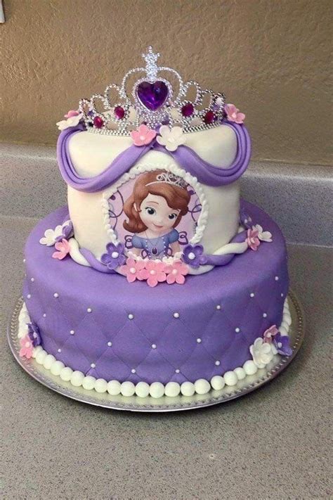 Sofia The First Birthday Cake, Birthday Cake Girls, Birthday Party Cake, Tangled Birthday ...