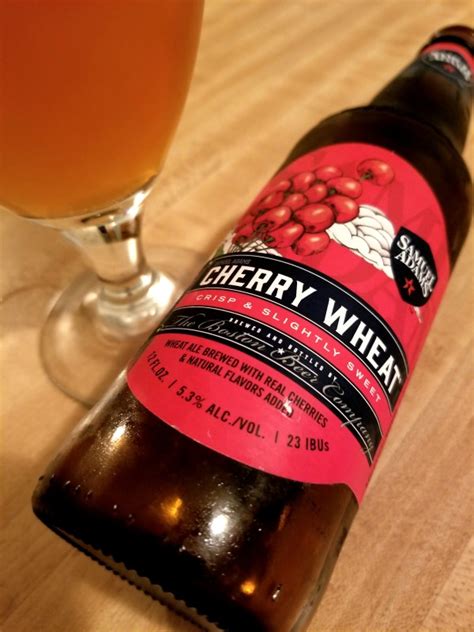 Craft Beer Spotlight: Sam Adams Cherry Wheat - Craft Beer Joe