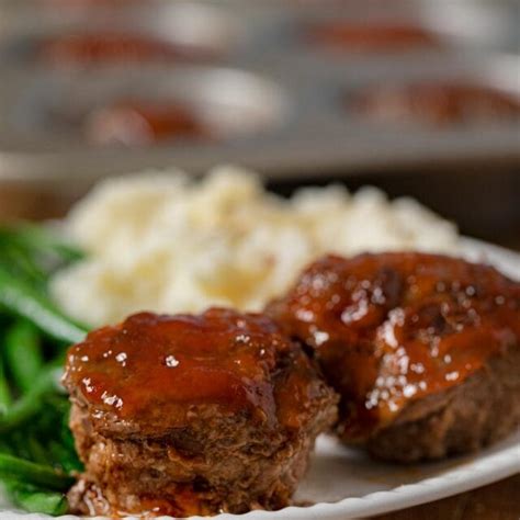 Easy Meatloaf Muffins Recipe - Dinner, then Dessert