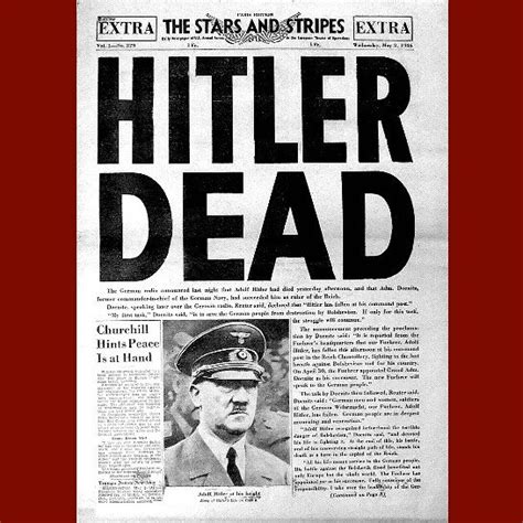 Adolf Hitler’s Death — Parisology