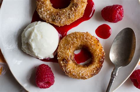 Peach 'Doughnuts' Recipe - NYT Cooking