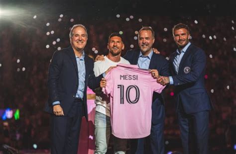 America's number 10' Lionel Messi 'unveiled' at Inter Miami