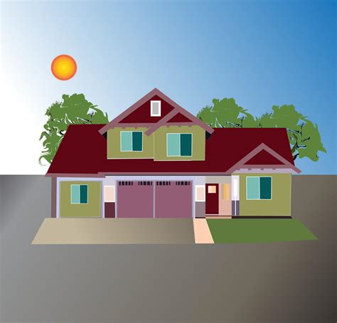 House vector for business and finance 7849909 Vector Art at Vecteezy