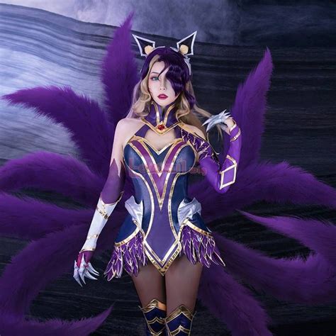 LOL Coven Ahri Skin Cosplay Costume | Cosplay costumes, Game costumes ...