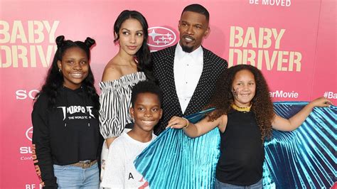 EXCLUSIVE: Jamie Foxx Attends 'Baby Driver' Premiere With Daughters, Recalls Teaching Them to Drive