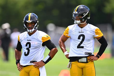 Justin Fields Taking Over Starting Role For Steelers Amid Russell ...