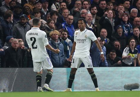 Rodrygo scores vs Chelsea then does Cristiano Ronaldo celebration ...