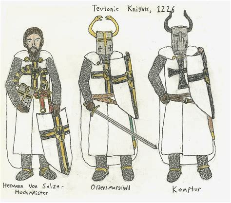 Robert Fisher Historical Art Blog: Teutonic Knights, 1226 and ...