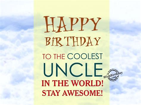 25+ Happy Birthday Wishes To My Dearest Uncle - Preet Kamal