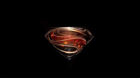 Superman Logo Black Background