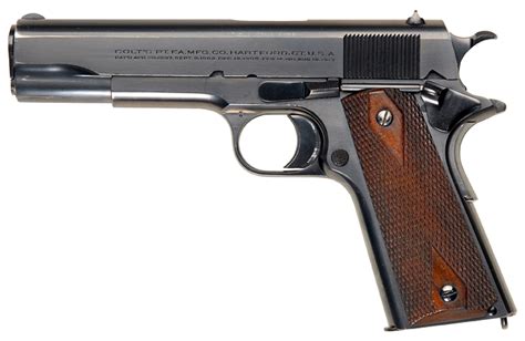 [Photo] Colt M1911A1 pistol, 1913 series. | World War II Database