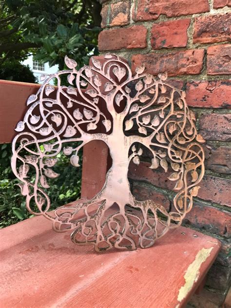 Celtic Tree of Life wall art metal art copper tree woodland | Etsy