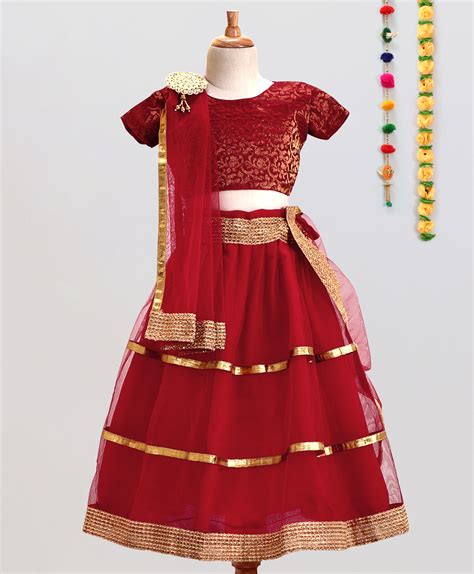 Ghagra choli for kids,Red – Online Shoping | Lehenga choli Online | Lehenga choli for girls ...