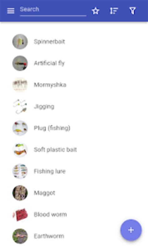 Fishing lures for Android - Download