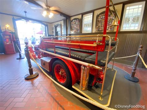 PHOTOS: The Main Street, U.S.A. Fire Station is OPEN in Disney World! | the disney food blog